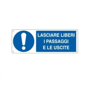 Lasciare Liberi i Passaggi e le Uscite