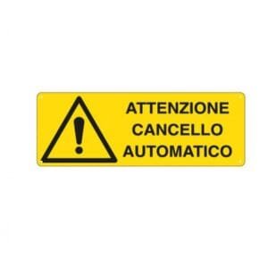 Attenzione Cancello Automatico