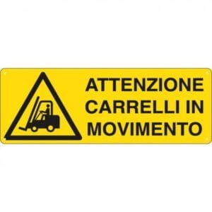 Attenzione Carrelli in Movimento